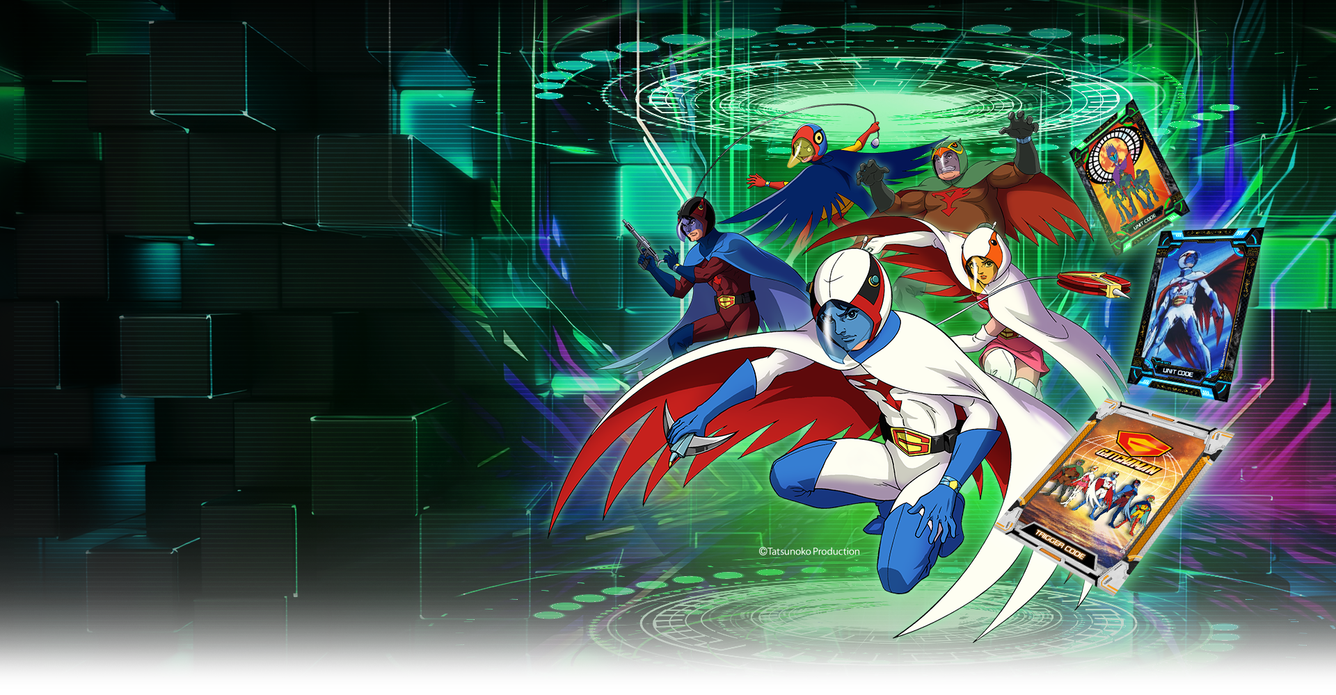 Japan's Iconic Characters as NFT Cards